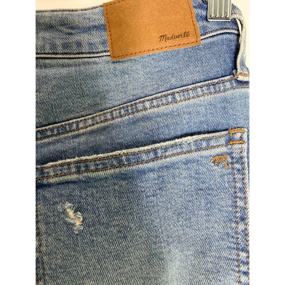 Madewell Curvy Perfect Vintage Jeans Size 25 High Rise Distressed Denim - Picture 8 of 14